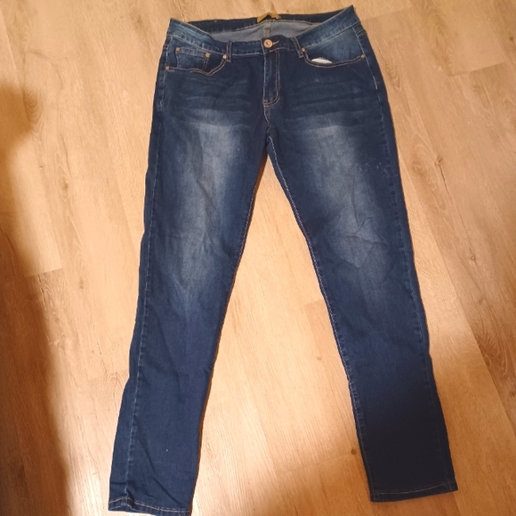 Denim (Plus 14) Nina Rossi Skinny Jean's - Picture 1 of 6